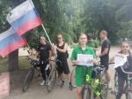 3 июня 2025 года на центральной площади р.п.Колышлей стартовал «Велопробег»