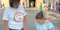 Специалисты модельной библиотеки 12 июня приняли участие в районном празднике, посвященном Дню России - Колышлейский район