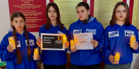 Молодогвардейцы почтили память жертв террористического удара ВСУ по Херсонской области - Колышлейский район