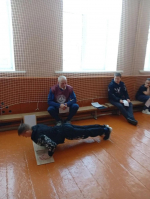 В МОУ СОШ с.Старая Потловка Колышлейского района учащиеся школы 12 марта 2026 года сдавали нормативы ВФСК «ГТО»